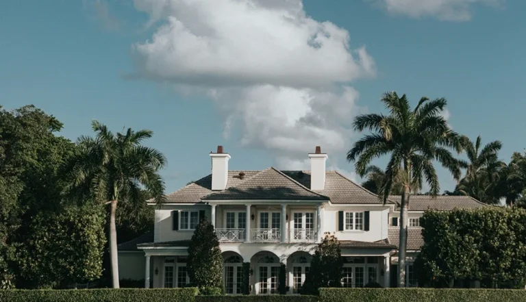Roof and gable on a Florida property