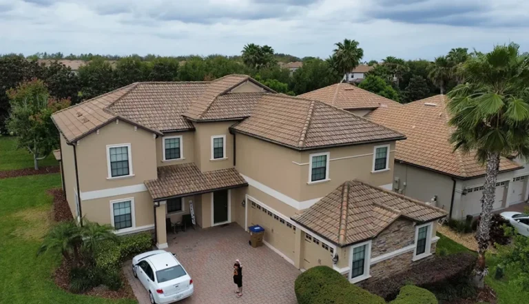 Tile roof on a Gulf Coast Florida home